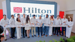 Former Toronto Blue Jay helps open the doors of new Hilton Garden Inn La Romana