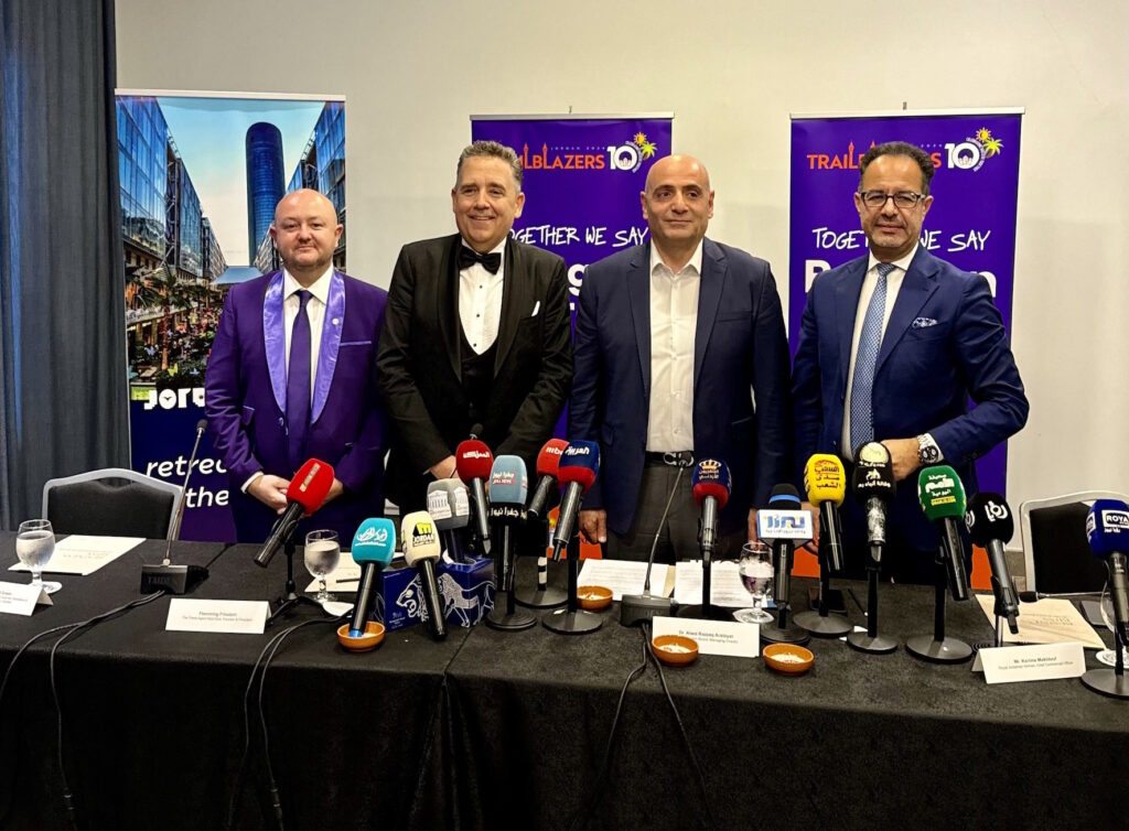 TTAND talks to Jordanian press; awards top agents at gala event