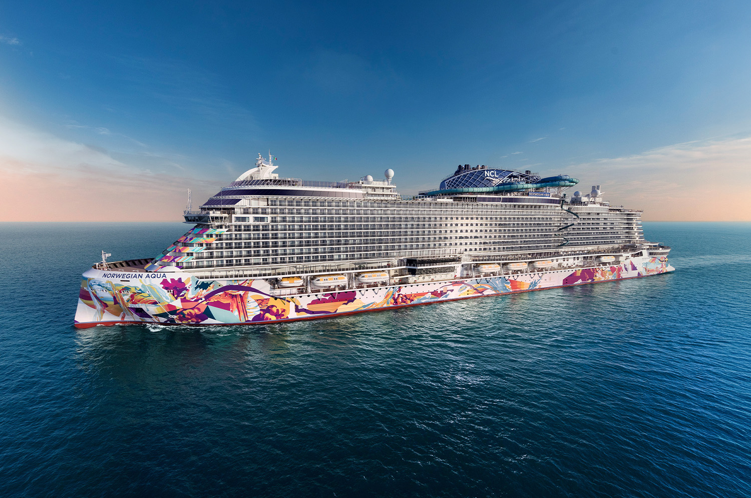 Norwegian Aqua sets sail on inaugural voyage in Europe - Travelweek