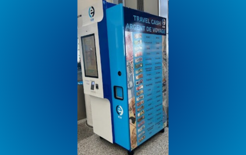 Jet Money Machine Multi-currency travel cash vending machine now at Toronto Pearson’s T1 ...