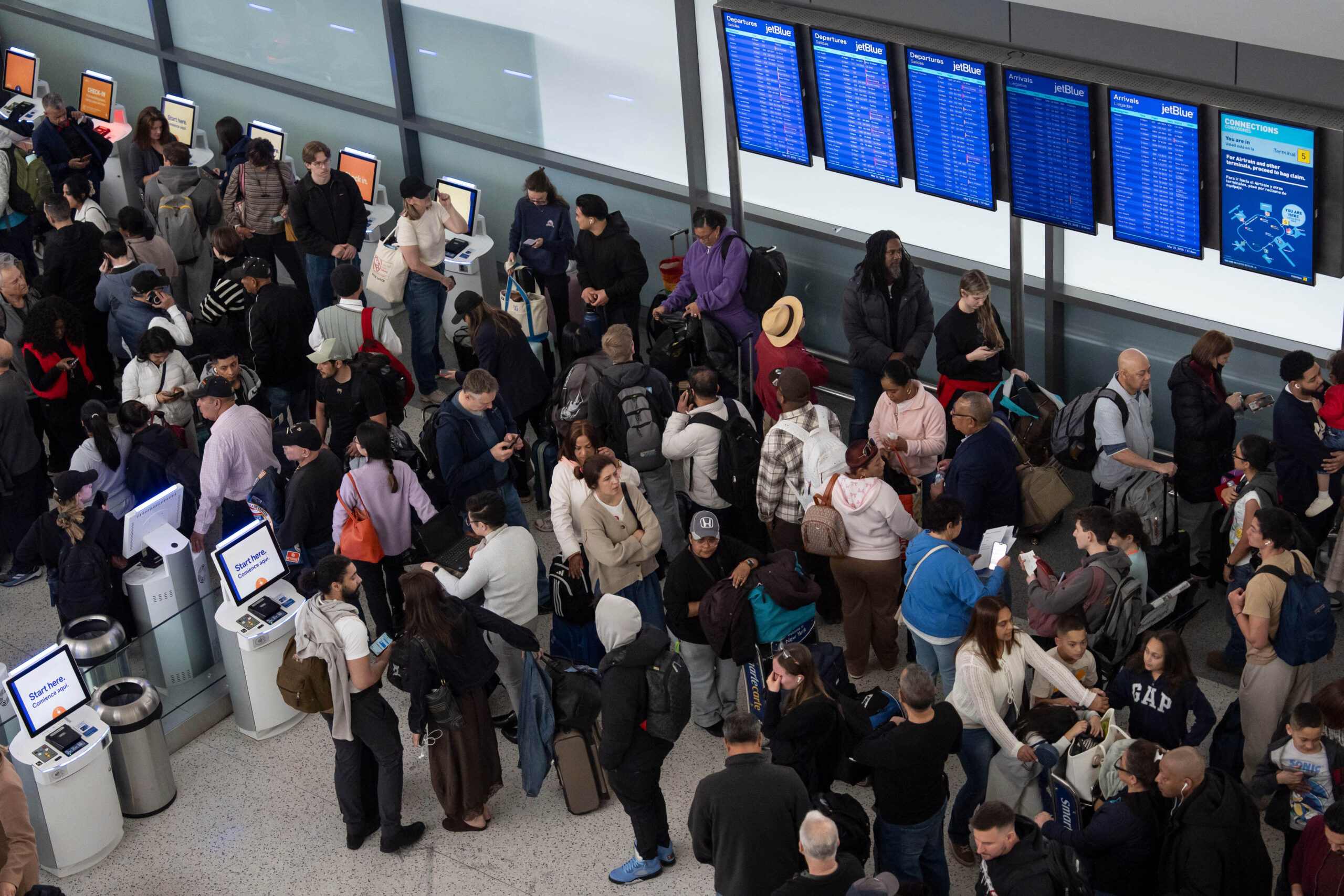 ICE officers deployed to assist TSA at airports as traveller frustrations mount