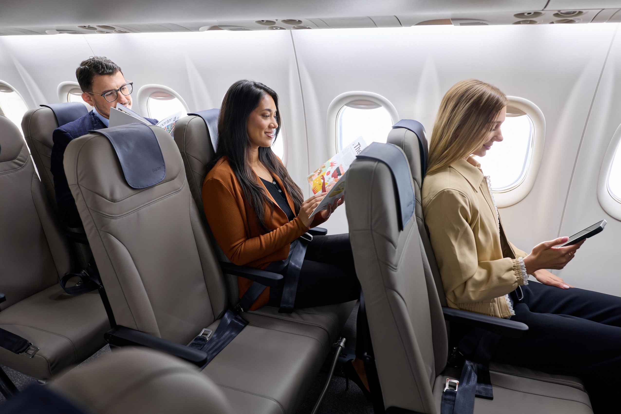 Porter’s rollout of modernized Dash 8 interiors now underway